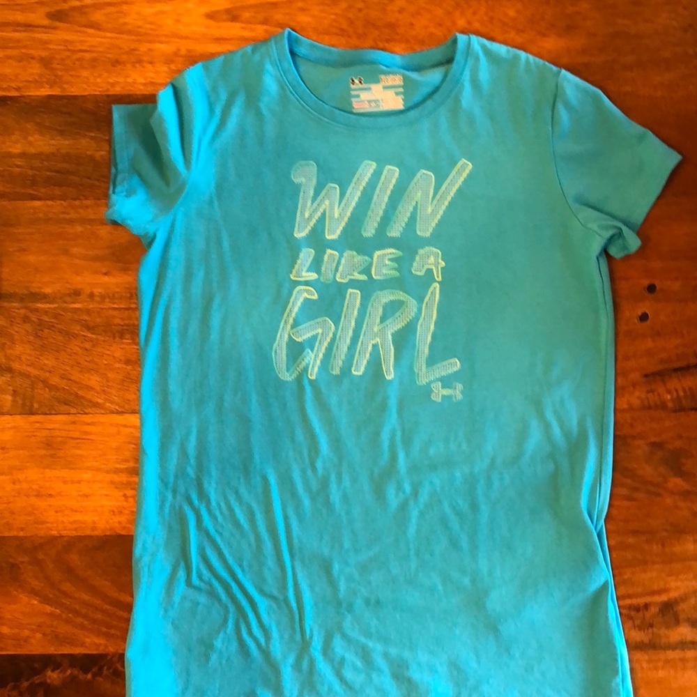 Under Armour Win Like a Girl tee